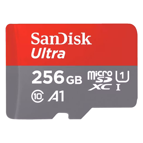 SanDisk Ultra MicroSDXC 256GB + SD Adapter 120MB/s A1 256 GB 2 img.