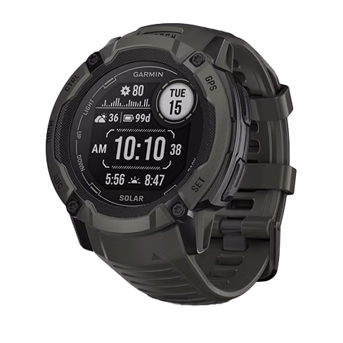 Garmin Instinct 2X Solar Tumši zaļš 1 img.