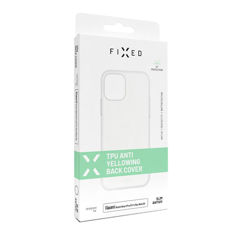 Fixed Xiaomi Redmi 13C/Poco C65 чехол (Slim AntiUV Cover) Прозрачный 2 img.