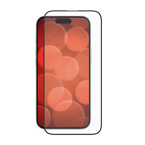 Displex Apple iPhone 16 Plus aizsargstikliņš (Real Screen Glass Full Cover) Caurspīdīgs 1 img.