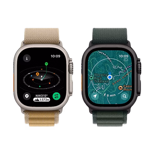 Apple Watch Ultra 2 49mm Titanium Case | Alpine Loop M | Распакованное устройство Бежёвый 3 img.