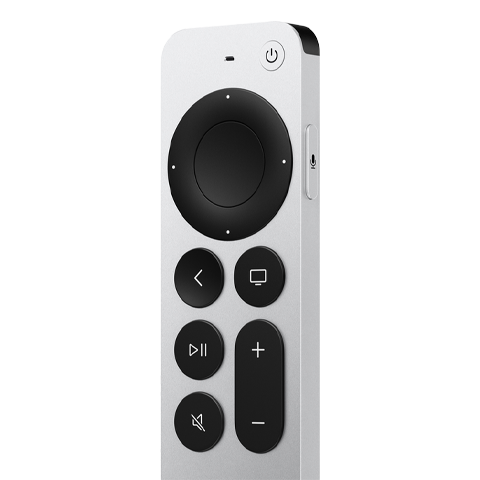 Apple TV 4K Wi‑Fi + Ethernet | 128 GB Melns 6 img.