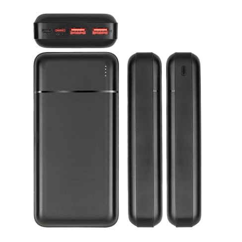 Rivacase VA2102 (20000 mAh) Power Bank | QC/PD 22.5W Melns 8 img.