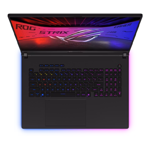 Asus ROG Strix SCAR 18 G835LX-SA008W 2 TB Melns 3 img.