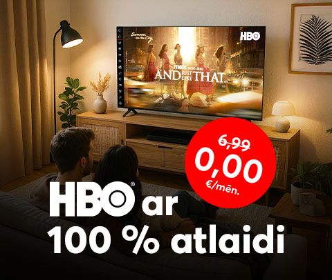 HBO ar 100 % atlaidi