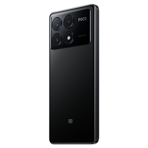 Poco X6 Pro 256 GB Melns 4 img.