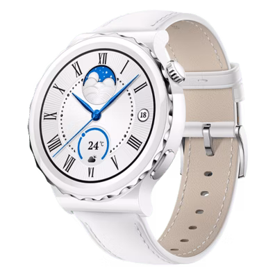 Huawei Watch GT3 Pro 43mm Leather White (Frigga-B19V) | Bite
