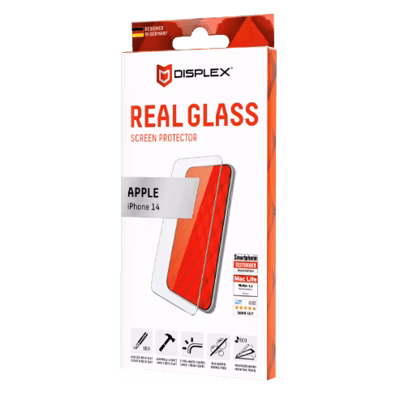 Apple iPhone 14 Real 2D Screen Glass By Displex Transparent | Bite