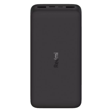 Xiaomi 20000mAh Redmi 18W Fast charge Power Bank Black | Bite
