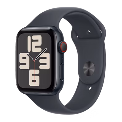 Apple Watch SE GPS + Cellular 44mm Midnight Aluminium Case with Midnight Sport Band - M/L | Bite