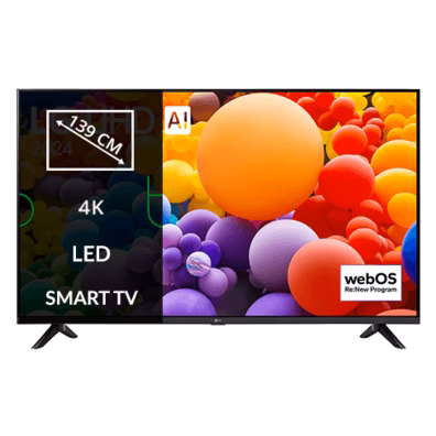 LG 55UT73003LA | 55 | Smart TV | webOS24 | UHD | Black | Bite